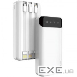 Портативний зарядний пристрій Power Bank Dudao 20000mAh K6Pro USB-C/microUSB/Light (6973687243432)