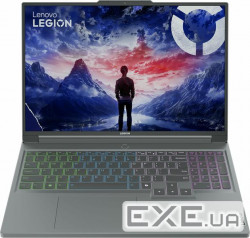 Ноутбук 16WQXGAM/i9-14900HX/32/1TB SSD/RTX 4070 8G B/DOS/BL/Luna Grey LENOVO Legion5 16 (83DG00A7RA)