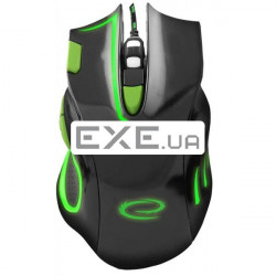 Миша дротова Mouse MX401 HAWK Black-Green (EGM401KG)