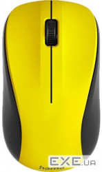 Hama ''MW-300 V2'' Оптична 3-кнопкова бездротова миша, безшумна, USB-приймач, жовта (00173023)