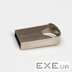 Флешка MIBRAND Hawk 4GB Silver (MI2.0/HA4M1S)