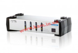 ATEN VS-461 4-Port DVI Video Switch: Displays the