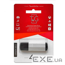 Флеш-накопичувач T&G USB 4GB 121 Vega Series Silver (TG121-4GBSL)